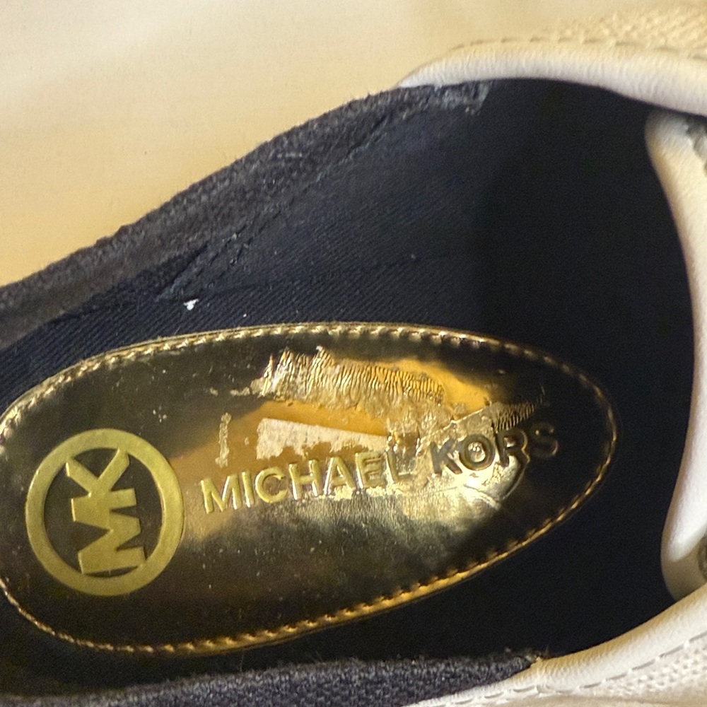 Michael Kors Kristy Slide sneakers sin Black and White Colorway - Picture 10 of 11